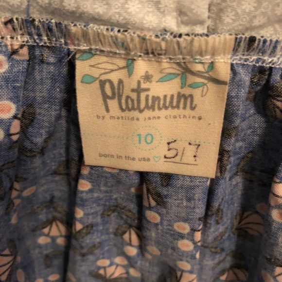 Matilda Jane Platinum Melsa Top Size 10 - Picture 2 of 2